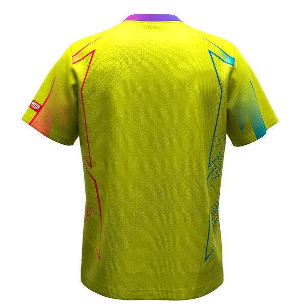 Butterfly Table Tennis Nathas Shirt - Lime Green - Back